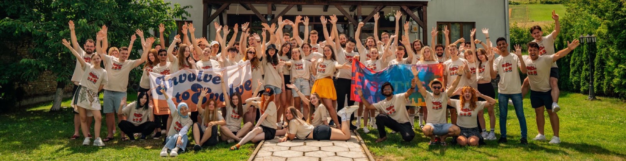Group photo of all Involve to Evolve participants